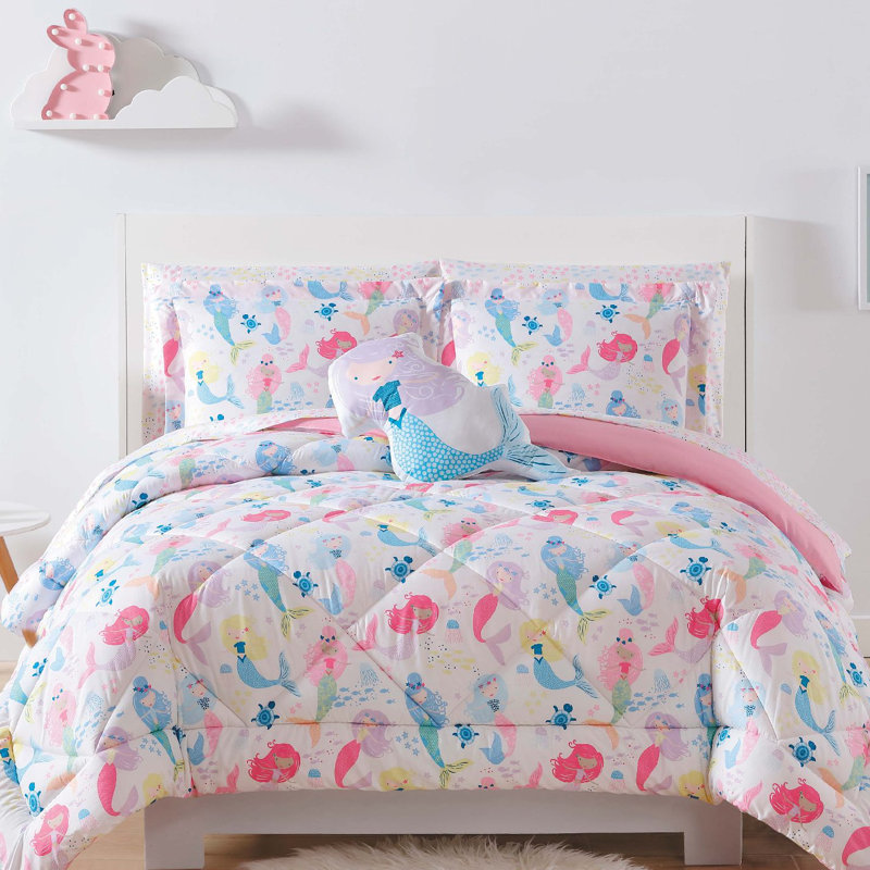 Harriet Bee Champney Mermaids Comforter Set Reviews Wayfair