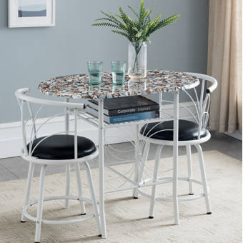 Charlton Home Adda 5 Piece Dining Set Reviews Wayfair