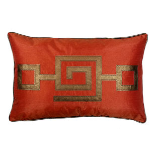 Greek Key Pillow | Wayfair