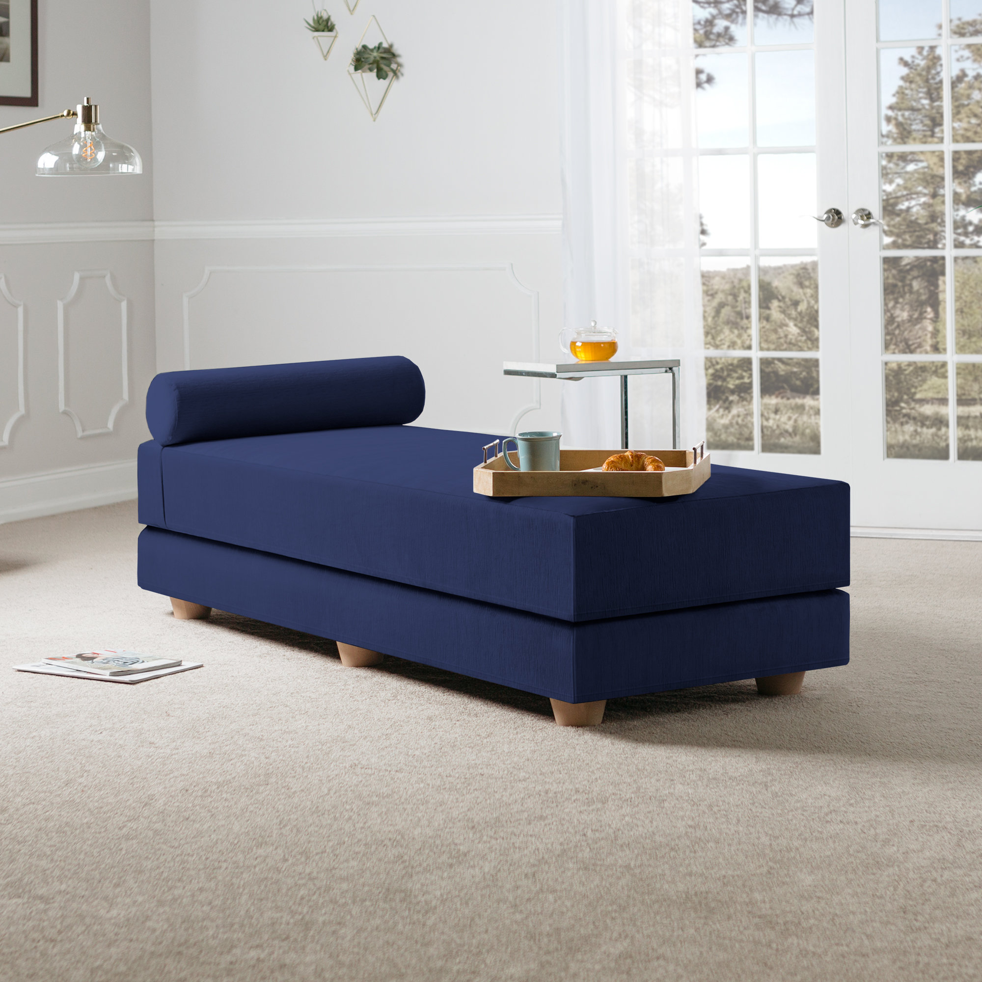 Lolotoe Convertible Queen Daybed With Mattress Reviews Joss Main