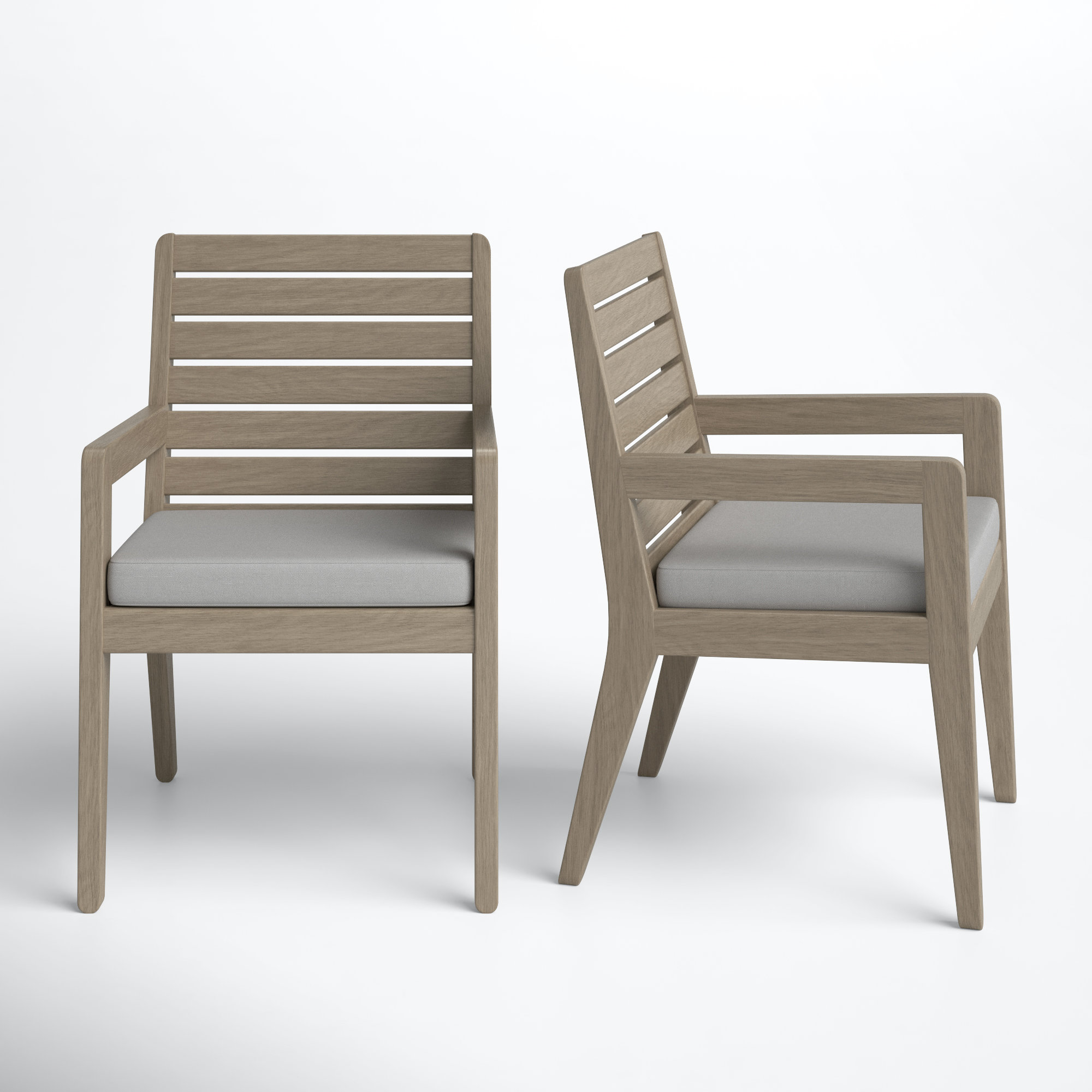 outdoor dining chairs without arms