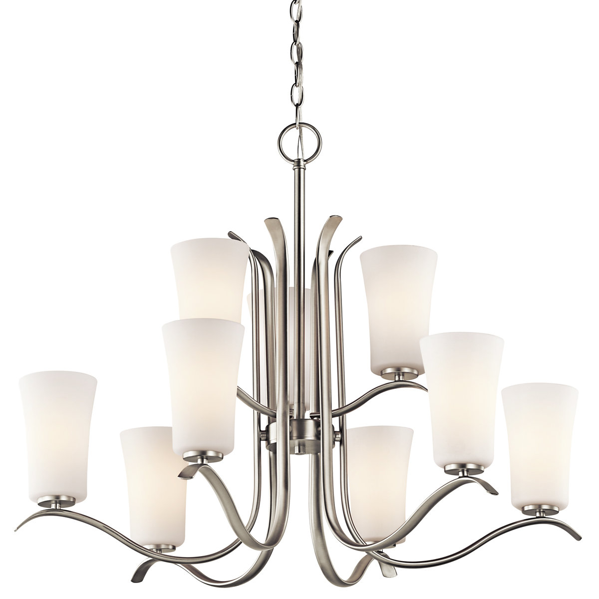 Alcott Hill Guerro 9 Light Shaded Classic Traditional Chandelier Reviews Wayfair
