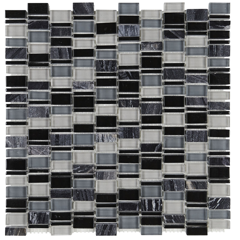 Daltile Clio Daltile 1 X 1 Glass Mosaic Tile Reviews Wayfair