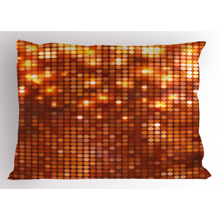 East Urban Home Ambesonne Abstract Pillow Sham Symmetric Dots