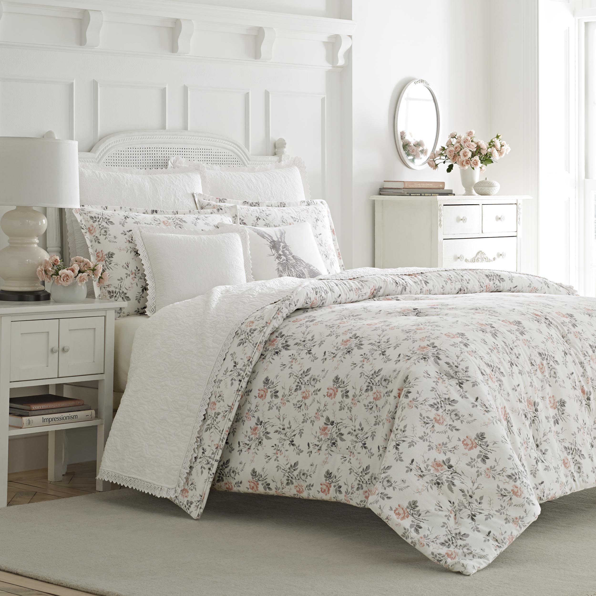 Rosalie 3 Piece 100 Cotton Duvet Set By Laura Ashley Home Reviews Rosalie 3 Piece 100 Cotton Duvet Set By Laura Ashley Home Reviews Joss Main