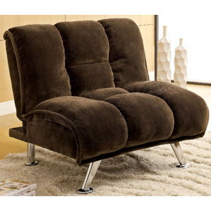 Lauren Tufted Convertible Chair by A&J..