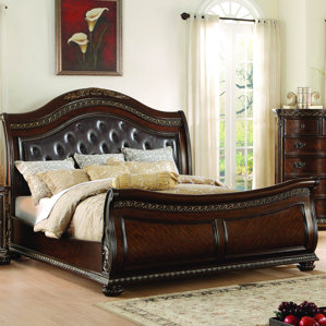 Waynesburg Upholstered Sleigh Bed by A..