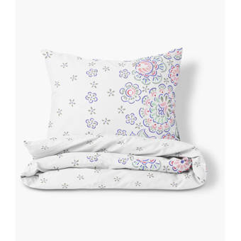 Charlton Home Slover Bouquet 100 Ranforce Cotton Duvet Cover Set Wayfair