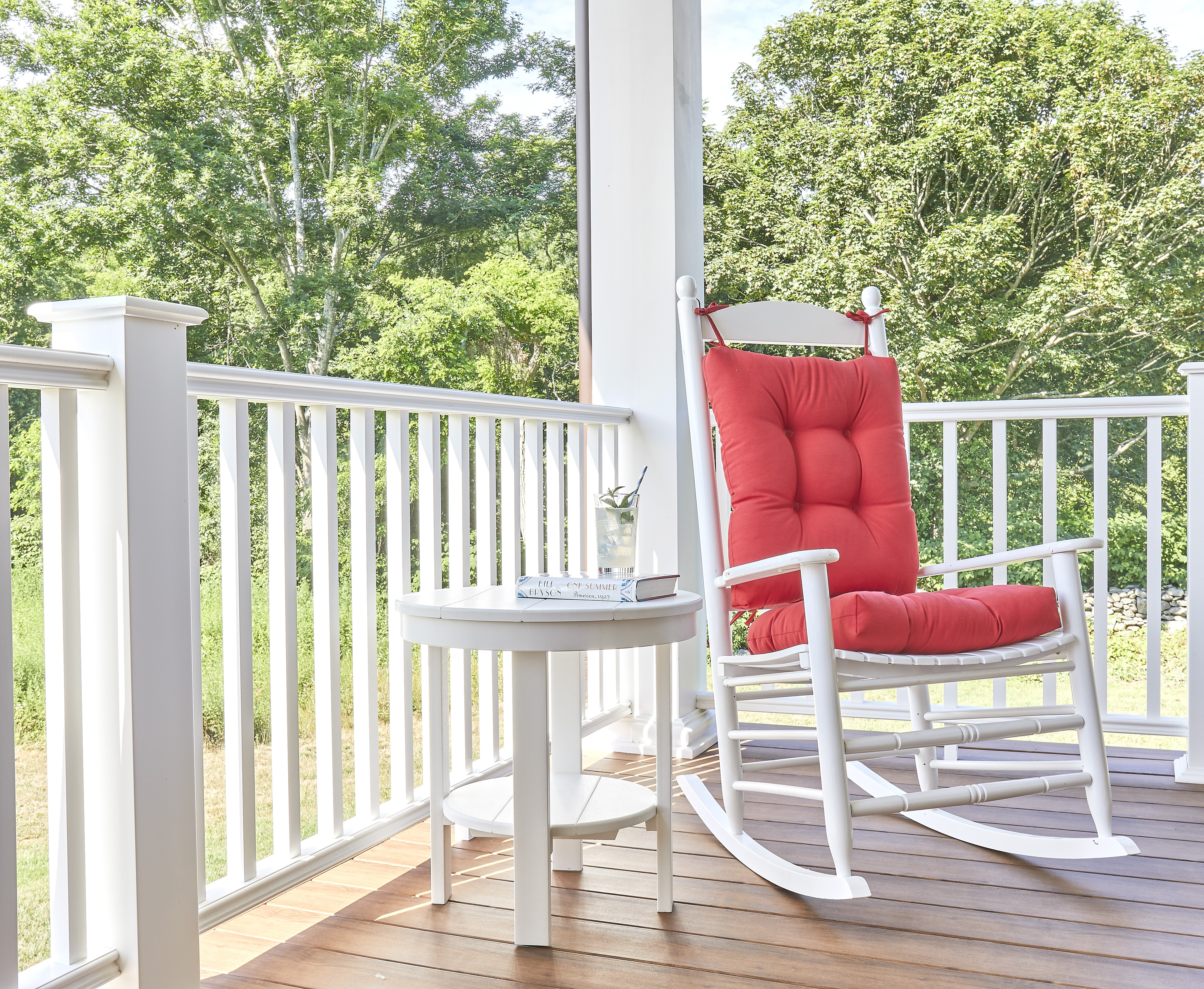 wayfair basics indoor  outdoor 2 piece rocking chair cushion set