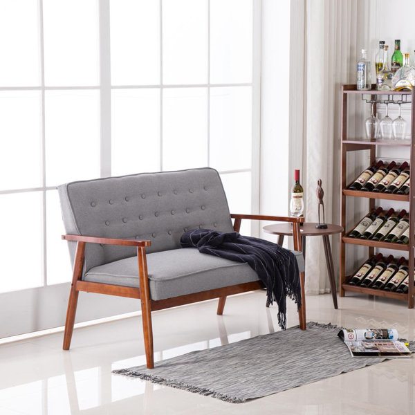 Accent Chairs With Wooden Arms Wayfair Ca