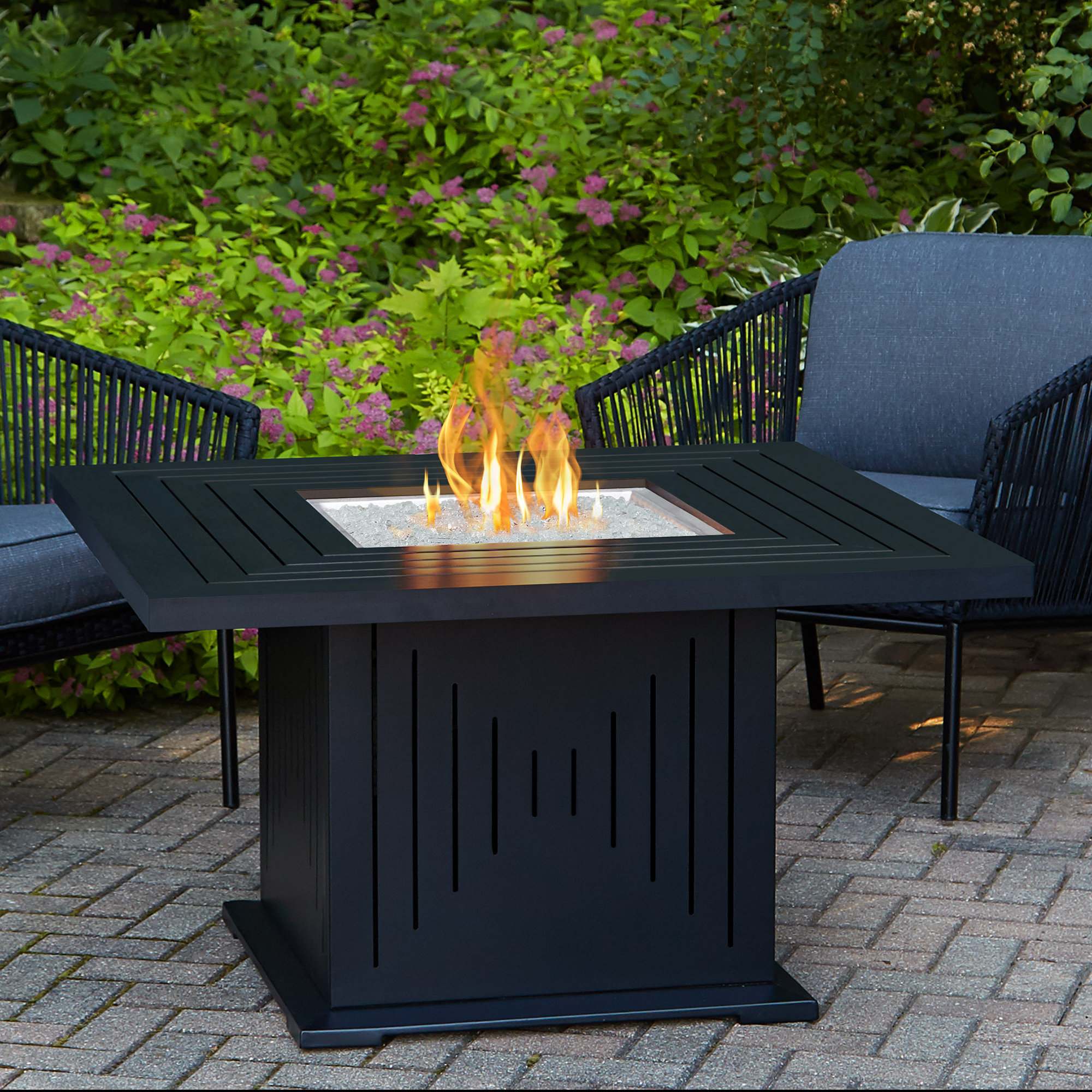 Real Flame Cavalier Aluminium Propane Fire Pit Table Wayfair Ca