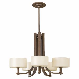 Brundage 5-Light Drum Chandelier