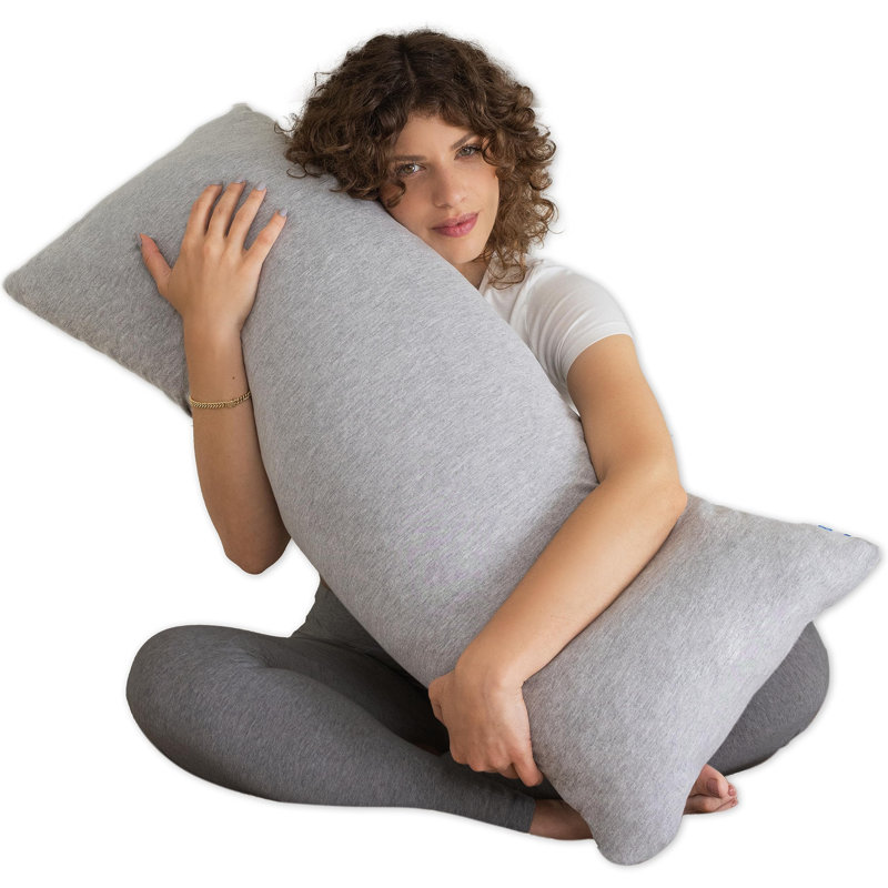 Fiber Medium Support Pillow Color: Gray