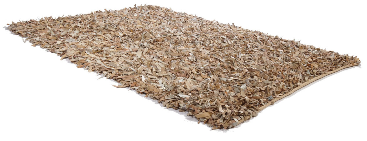 Brayden Studio Handgefertigter Teppich In Beige Bewertungen