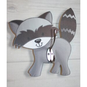 Raccoon Kids Wall Hook