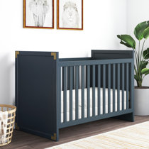 navy blue convertible crib