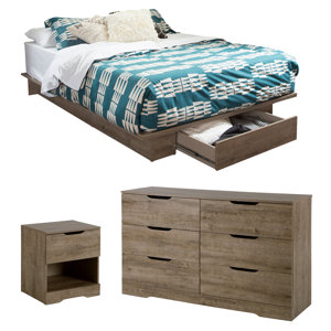 Holland Full/Queen Storage Platform Configurable Bedroom Set