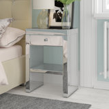 Narrow Mirrored Bedside Table Wayfair Co Uk Narrow Mirrored Bedside Table Wayfair Co Uk