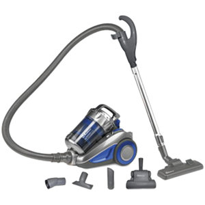 Iris Canister Vacuum with Full Dust Cup Indicator