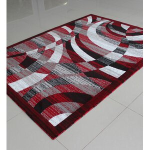 Red/Black Area Rug