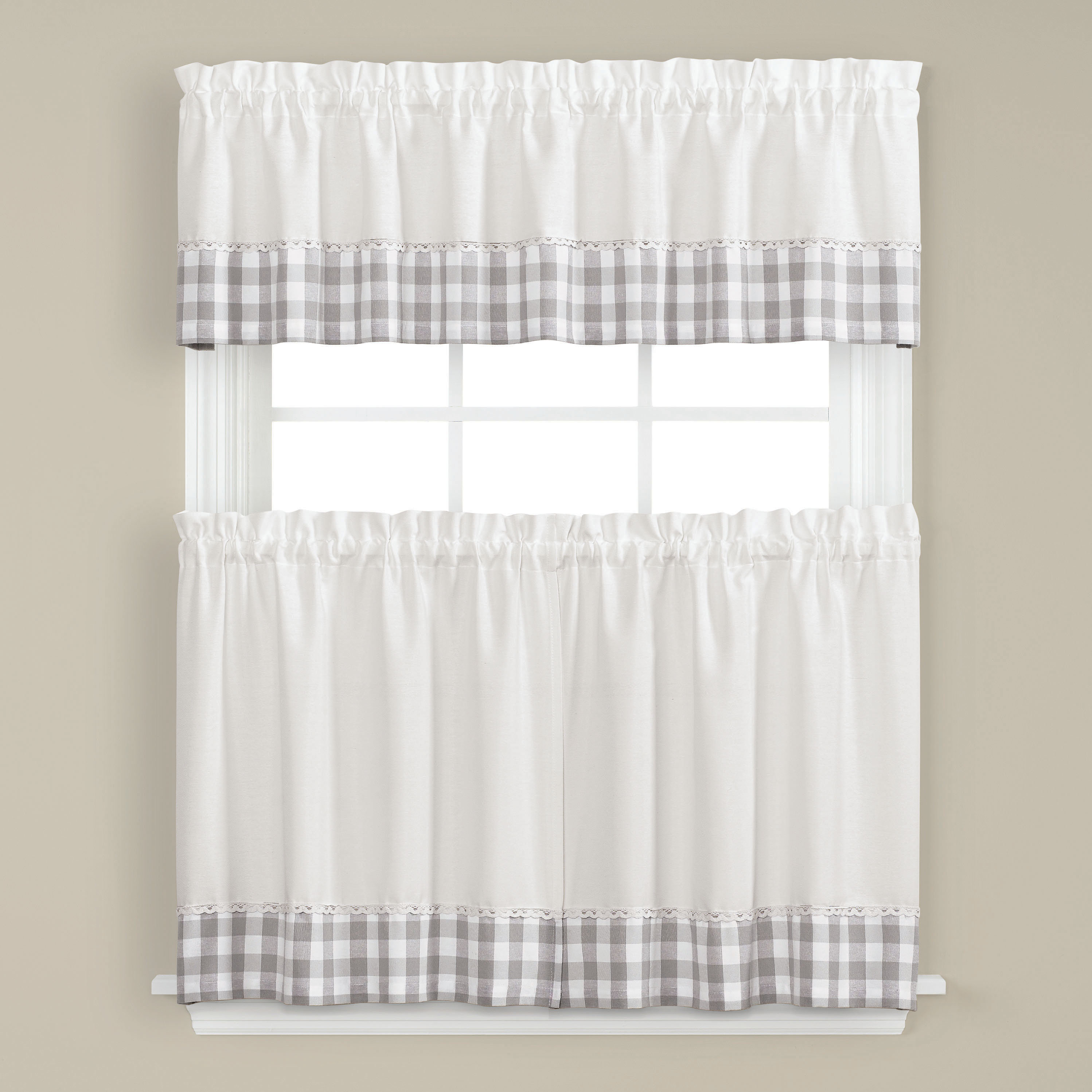 August Grove Nueva Tier Cafe Curtain Wayfair