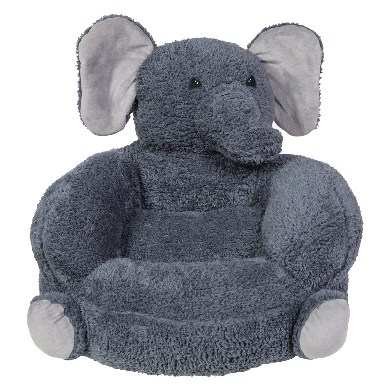 plush elephant chair