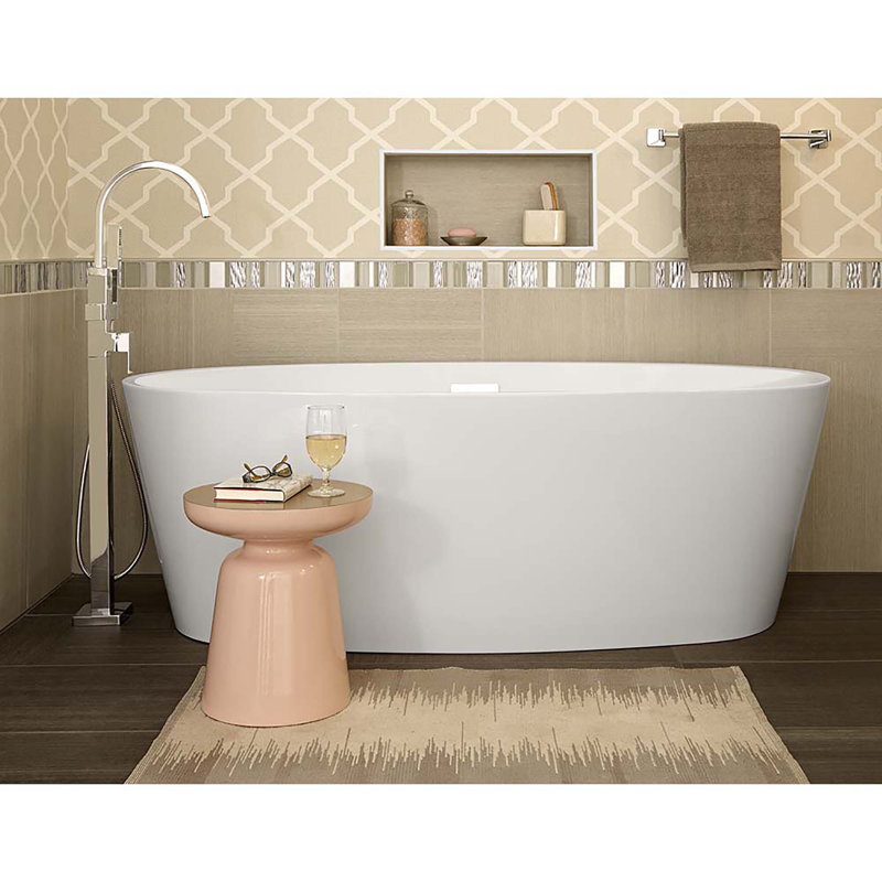 American Standard Single Handle Deck Mounted Freestanding Tub Filler Single Handle Deck Mounted Freestanding Tub Filler With Handshower