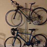 wayfair basics 2 bike freestanding bike rack wayfair basics