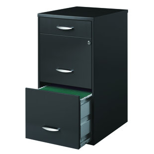 Hogge Office Designs 3-Drawer Vertical Filing Cabinet by Zipcode Design