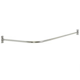 L Shaped Shower Curtain Rods You Ll Love In 2020 Wayfair