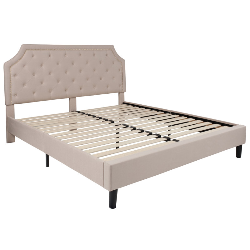 Joesph Tufted Upholstered Platform Bed
