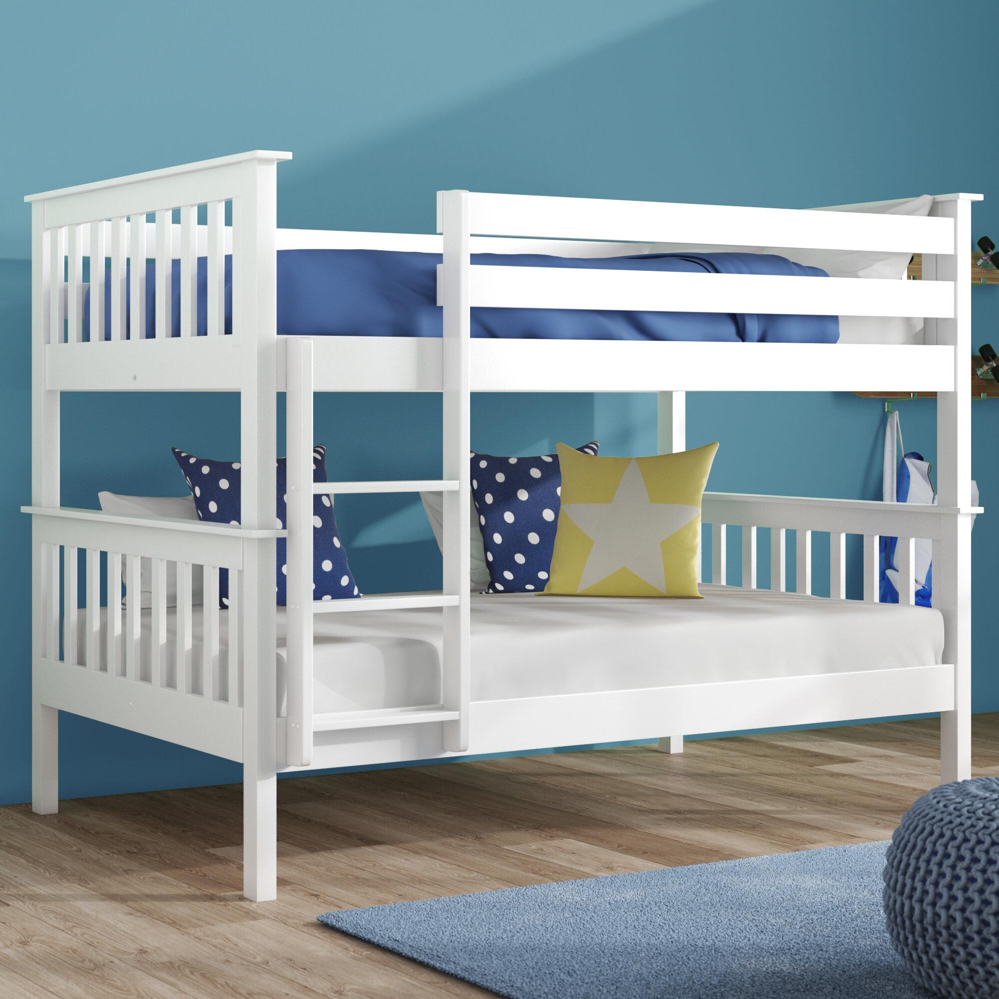 bunk bed with small double