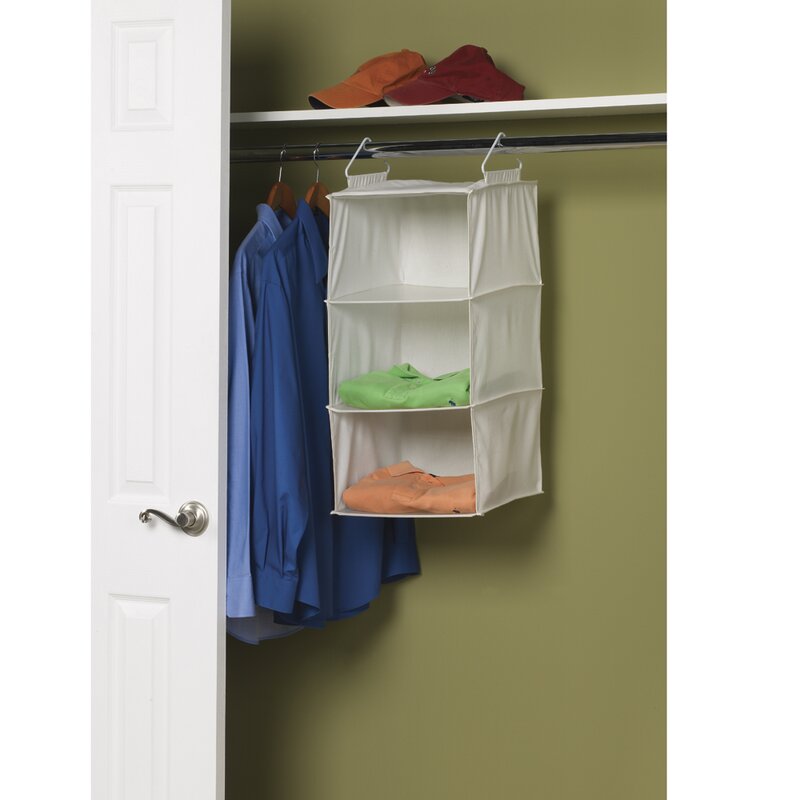 Rebrilliant 3 Compartment Hanging Organizer & Reviews | Wayfair