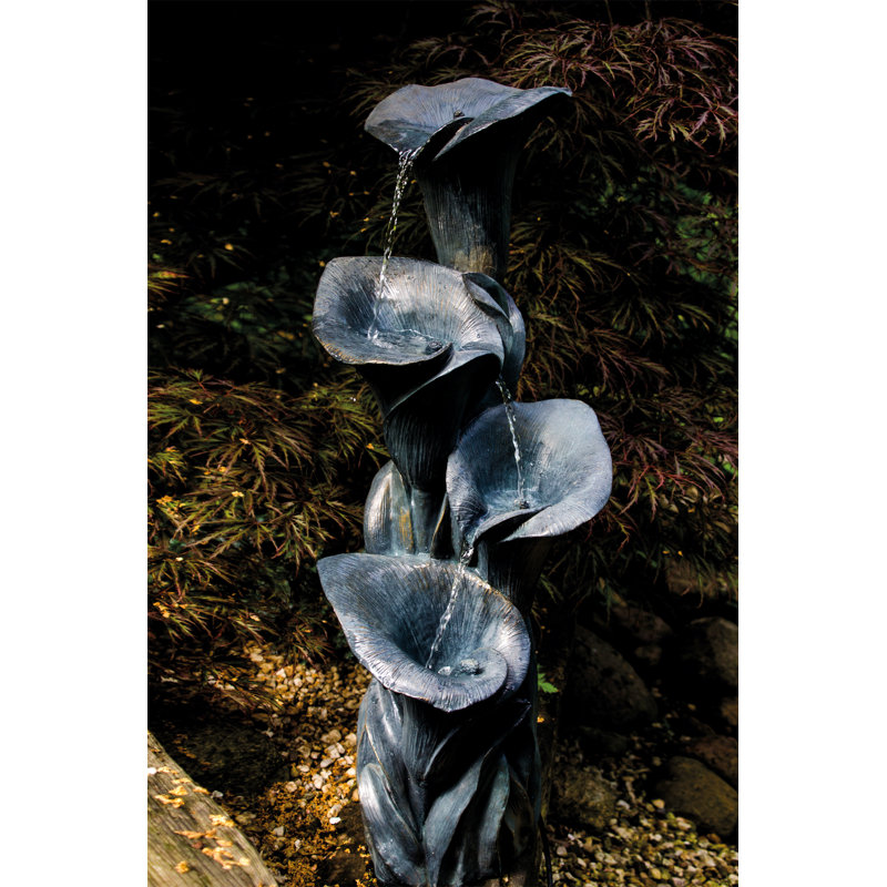 Garten Living Bodenbrunnen KönigCalla Fiddlewood aus Harz