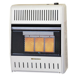 Bathroom Infrared E Heaters You Ll Love Wayfair Dual Fuel Ventless 20 000 Btu Natural Gas Propane Infrared Wall Mounted Heater