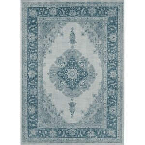 Parisa Blue Indoor/Outdoor Area Rug