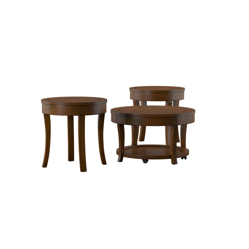 Locke 3 Piece Coffee Table Set