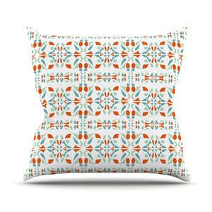 Italian Kitchen Orange  Throw Pillow