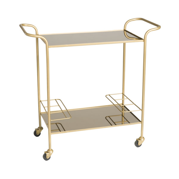 Gold Trolley Cart Wayfair