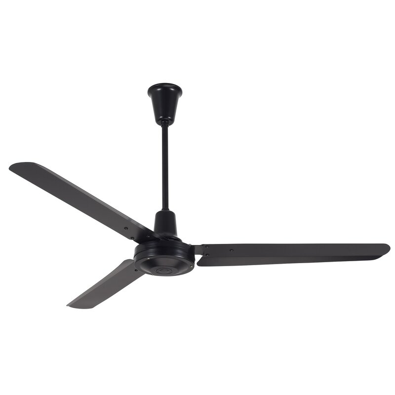 Ebern Designs 56 Barden Industrial 3 Blade Ceiling Fan Reviews