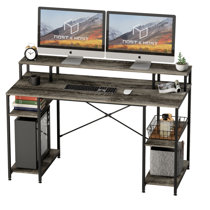 Dual Monitor Computer Desk | Wayfair