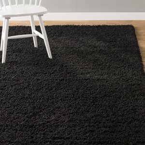 Lilah Black Area Rug