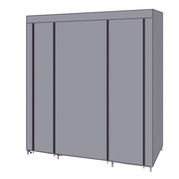 Double Hanging Wardrobe Closet Wayfair Ca