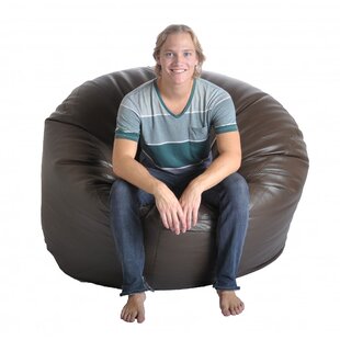 Large Faux Leather Classic Bean Bag By Ebern Designs