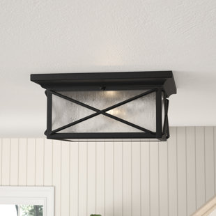 Best Topeka 2-Light Flush Mount By Three Posts Outdoor Lighting Topeka 2-Light Flush Mount By Three Posts Outdoor Lighting