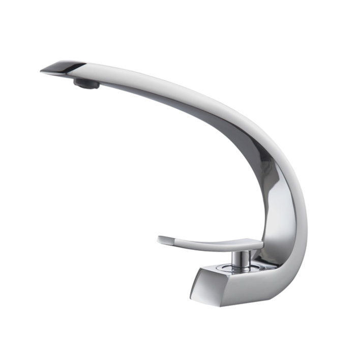 Kube Bath Arcco Lever Modern Single Hole Bathroom Faucet Wayfair Ca