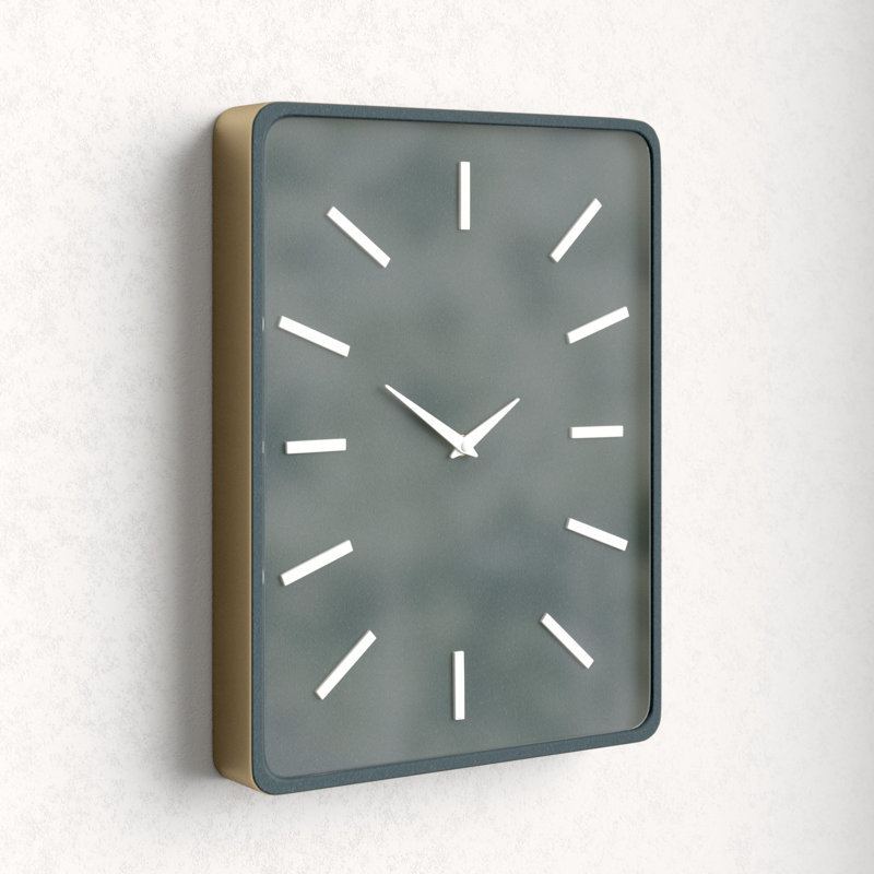Raposa Modern Rectangular Og Wall Clock Raposa Modern Rectangular Og Wall Clock