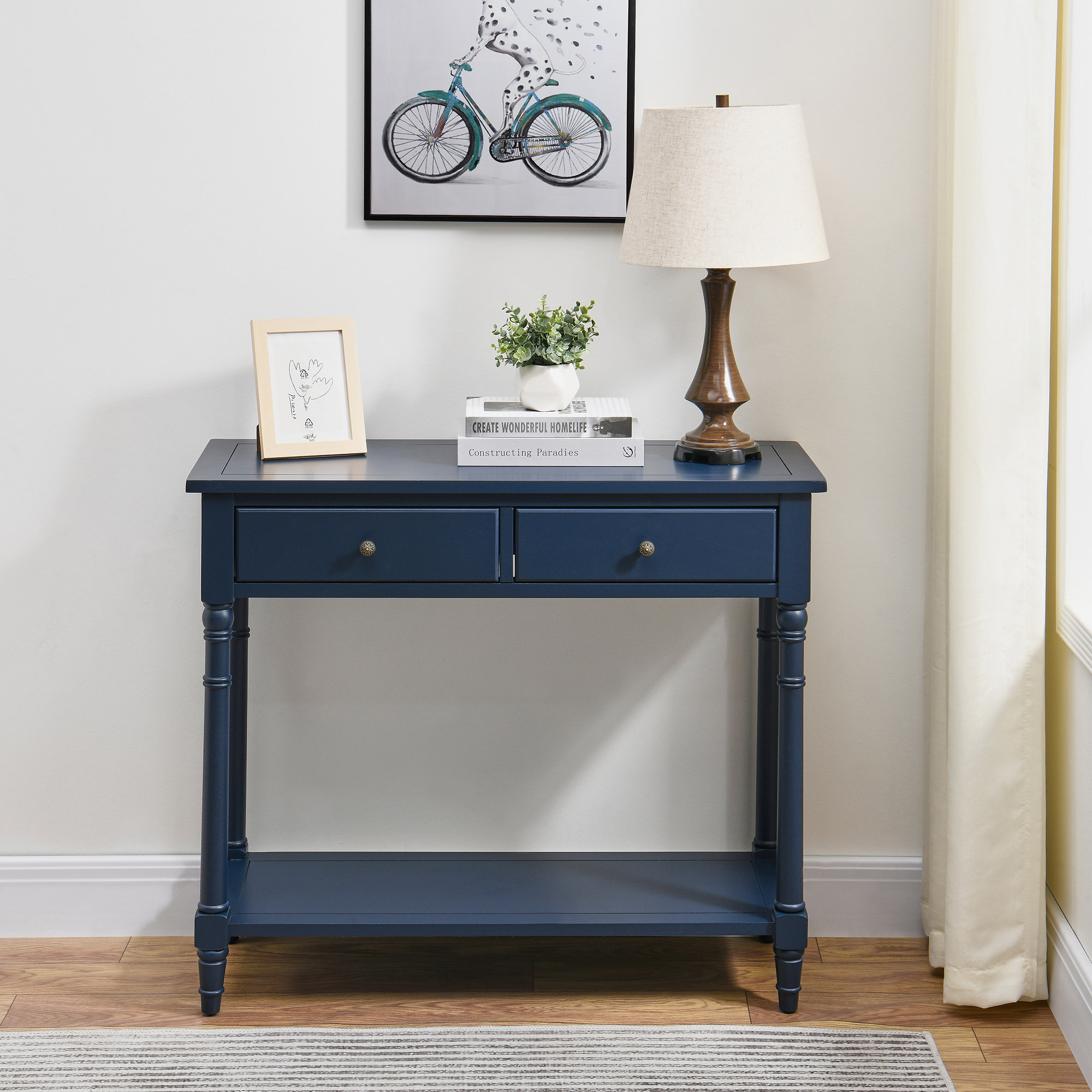 Rosalind Wheeler Beauman 90Cm Console Table | Wayfair.co.uk