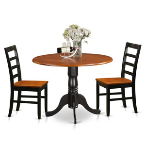 3 Piece Dining Set by East West Furniture