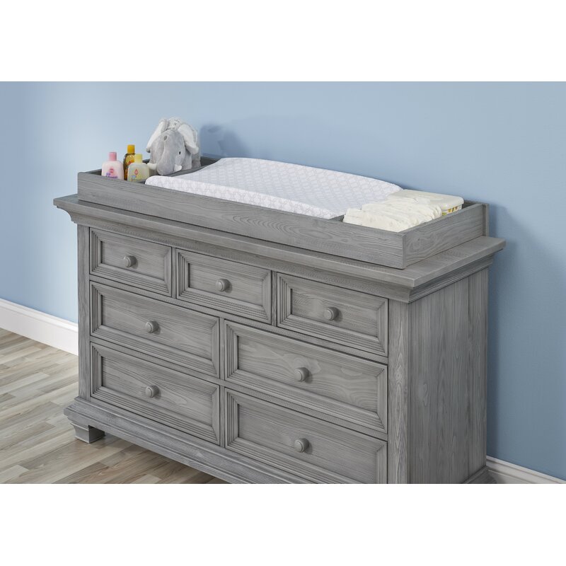 Harriet Bee Tadcaster Changing Table Dresser With 2 Baskets Reviews Wayfair